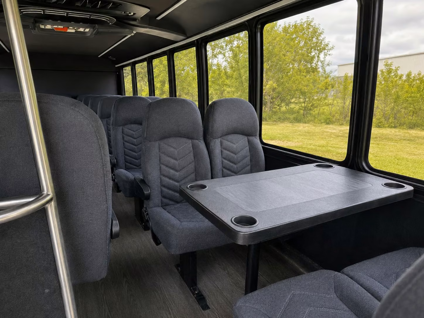 20 passenger minibus inside