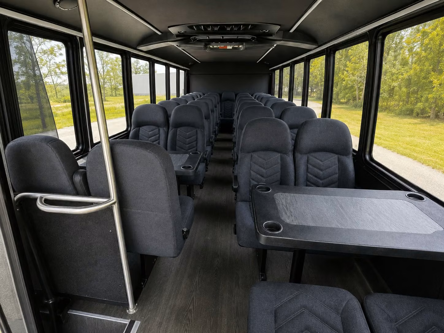 20 passenger minibus interior