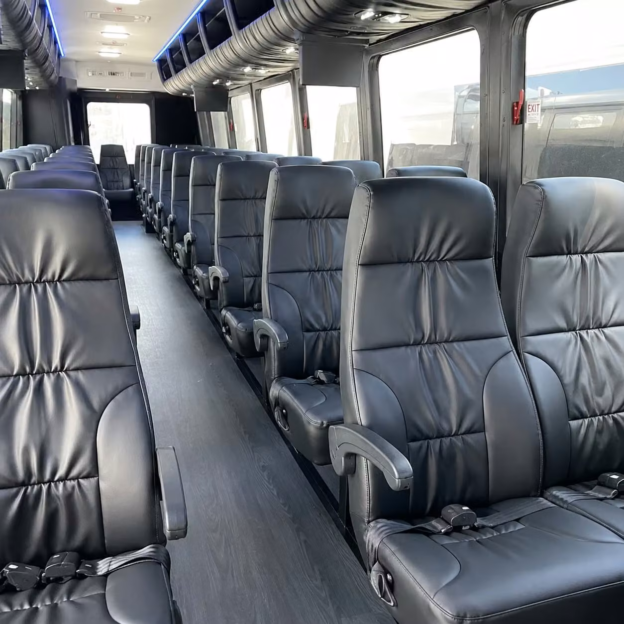 35 passenger minibus inside