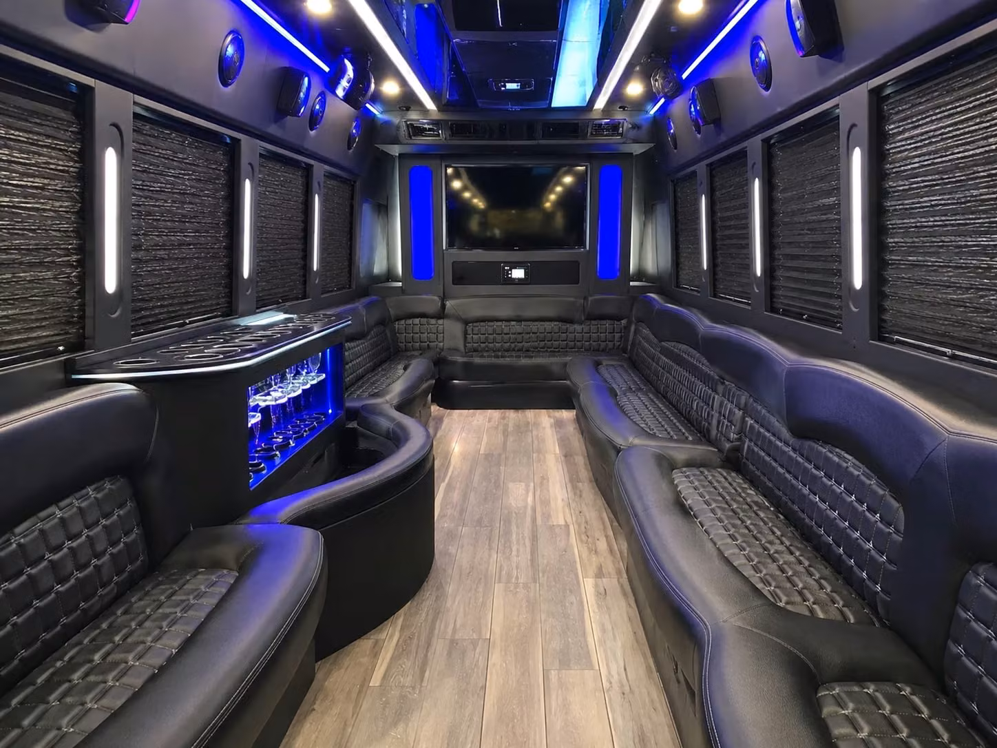 party bus rentals for mountain view high school prom nights