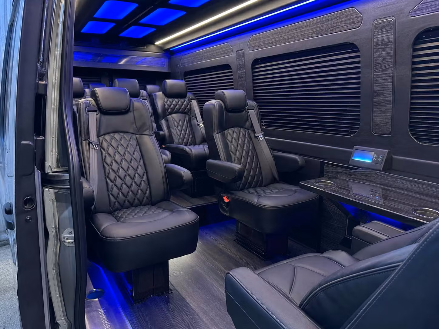 sprinter van transportation for groups and events across mountain view